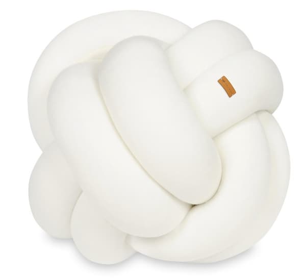 Knudepude - knudepude - pyntepude - pyntepude - 30x30cm - creme