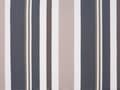 Miniatyrbillede 8 af 8: Pyntepuder Blå Beige Polyester Sæt 40 x 70 cm Små Aflange Mønstret Havepuder med Striber til Terrasse Vejr Bestandig Aftagelig Betræk