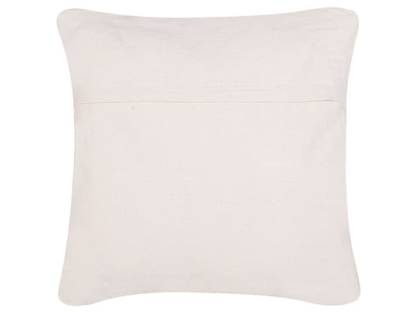 Koristetyyny sinibeige 45 x 45 cm 2 kpl geometrisella kuvioinnilla boho-tyyli