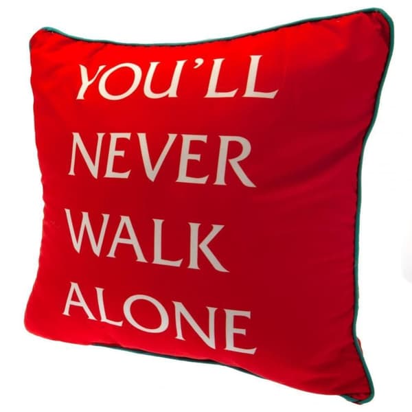 Liverpool FC YNWA Crest Square Cushion