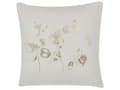 Miniatyrbillede 4 af 7: Pyntepuder Beige Guld Polyester Sæt 45 x 45 cm Små Firkantede Mønstrede Sofapuder til Stuen og Soveværelse Design Botanisk Blomster Tilbehør