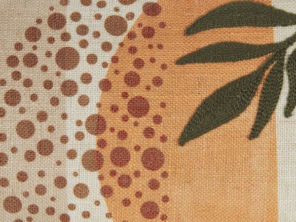 Pyntepuder Beige Flerfarvet med Bomuld Hør og Polyester Fyld 2 stk 30 x 50 cm Rektangulær Eksotisk Sommer Motiv Tilbehør til Seng Sofaen Dekor