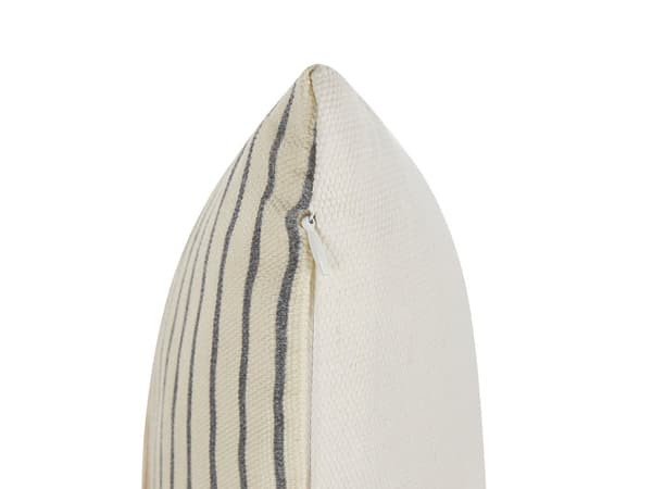 Pyntepuder Beige Orange Polyester Multifarvet Bomuld Sæt 2 stk 45 x 45 cm Dekorative Flotte Små Firkantede Sofapuder til Stue Soveværelse
