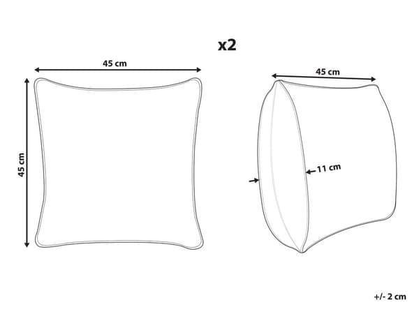 Pyntepuder Hvid Grøn Velour Sæt 45 x 45 cm Små Firkantede Bladmønster Puder til Sofa og Sengen i Moderne Retro Soveværelse Stue Dekor