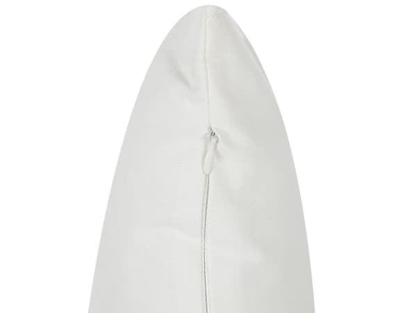 Pyntepudesæt 2 stk 30 x 50 cm 2 Hvide Pyntepuder Moderne Stil