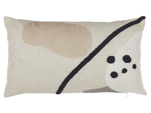 Pyntepudesæt 2 stk Beige 30 x 50 cm Pyntepuder