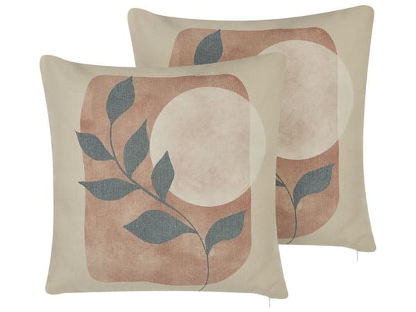 Dekorativ Pyntepude Multifarvet 45 x 45 Pude til Stuen Moderne Stil