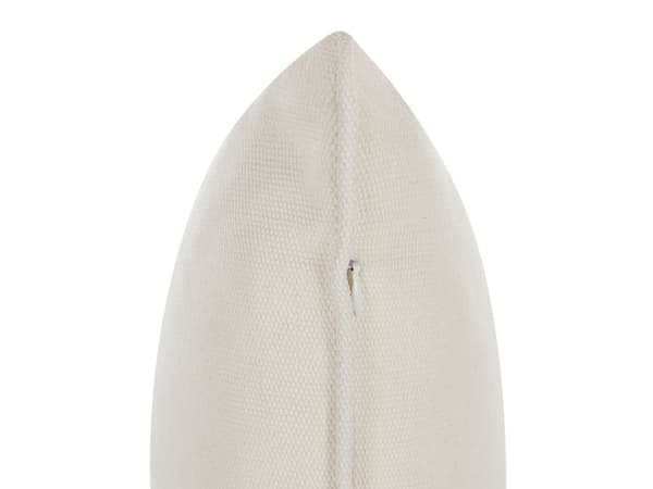 Pyntepudesæt 2 stk 45 x 45 cm Hvid Puder til Sofa