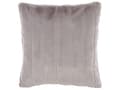 Miniatyrbillede 4 af 6: Pyntepuder Grå Polyester 45 x 45 cm Små Flotte Firkantede Bløde Fluffy Sofapuder til Stue med Kunstpels Puder til Seng Soveværelse Tilbehør