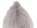 Miniatyrbillede 5 af 6: Pyntepuder Grå Polyester 45 x 45 cm Små Flotte Firkantede Bløde Fluffy Sofapuder til Stue med Kunstpels Puder til Seng Soveværelse Tilbehør