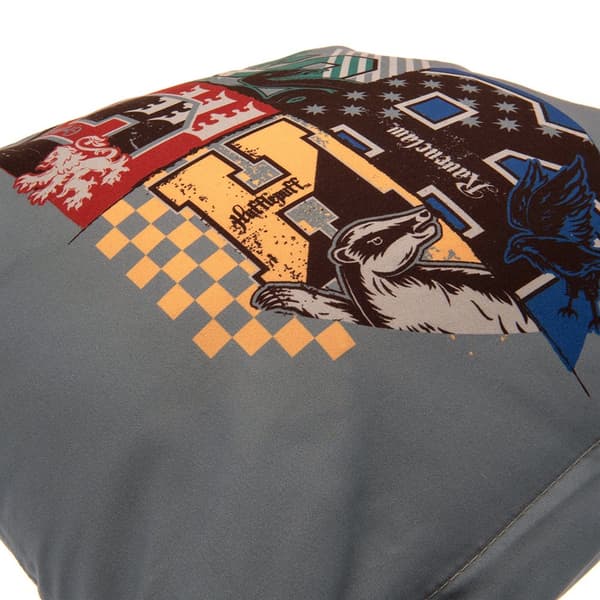 Harry Potter House Mascots Crest Filled Cushion