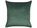 Miniatyrbillede 5 af 7: Sæt med 2 Pyntepuder Grøn Velour 45 x 45 cm Guldbladsfolietryk Glamour Dekor Accessories