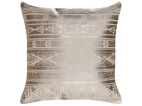 Koristetyyny ruusukulta puuvilla 50 x 50 cm geometrinen kuvio glamour-tyyli
