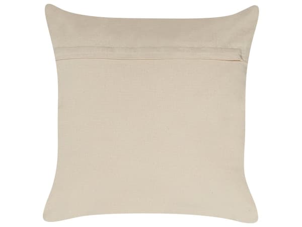 Koristetyyny hopea puuvilla 50 x 50 cm geometrinen kuvio glamour-tyyli