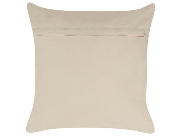 Pyntepuder Rosaguld Bomuld Polyester 50 x 50 cm Dekorativ Små Firkantede Mønstret Sofapuder til Stue Sengen Soveværelse Indretning Tilbehør