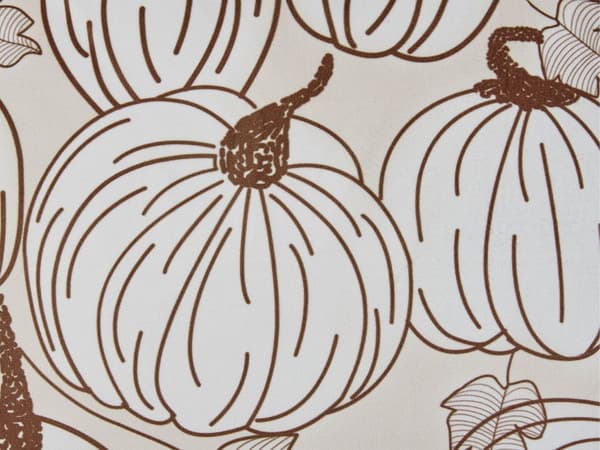 Pyntepuder Beige Brun Hvid Velour Sæt 45 x 45 cm Små Flotte Firkantede Sofapuder til Sofaen Stuen Tilbehør Puder med Græskar Halloween Pynt