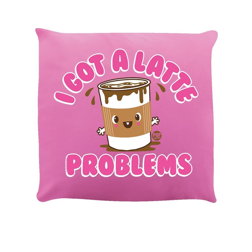 Pop Factory Jag fick en kudde fylld med Latte-problem