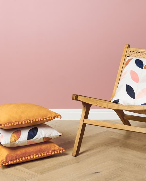 Pyntepuder Hvid Multifarvet Velour Sæt 45 x 45 cm Små Flotte Firkantede Bløde Sofapuder til Stue Bladmønster Puder til Seng Boho Soveværelse