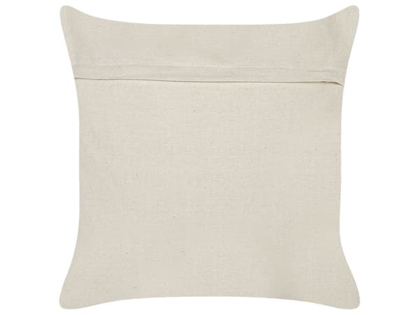 Pyntepude Beige Grå Bomuld 45 x 45 cm Lille Flot Firkantet Sofapude Tekstureret med Kvaster Pude til Stuen Sengen Dekoration Boho