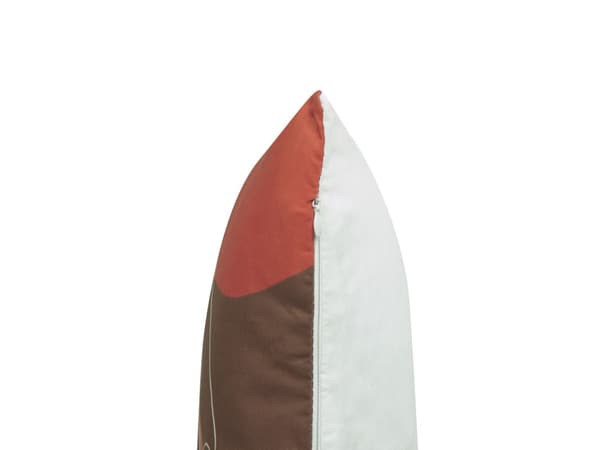 Sæt med 2 Pyntepuder Flerfarvet Polyester 45 x 45 cm Ansigtsmotiv Glamour Dekor Tilbehør