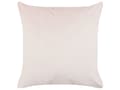 Miniatyrbillede 5 af 7: Sæt med 2 dekorative puder Lyserød Blå Velour 45 x 45 cm Bladtryk Glamour Tilbehør