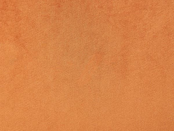 Sæt med 2 Pyntepuder Orange Velour 45 x 45 cm med Mini Pom Poms Stole Hynde Glam Retro