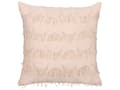 Miniatyrbillede 5 af 7: Pyntepude Pink stof 45 x 45 cm med kvaster Boho Retro Decor Accessories