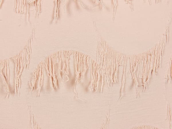 Pyntepude Pink stof 45 x 45 cm med kvaster Boho Retro Decor Accessories