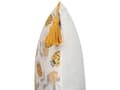 Pikkukuva 6 / 7: Koristetyyny beige keltainen 45 x 45 x 10 cm polyesteri 2 kpl kukkakuvio moderni
