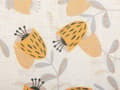 Pikkukuva 7 / 7: Koristetyyny beige keltainen 45 x 45 x 10 cm polyesteri 2 kpl kukkakuvio moderni