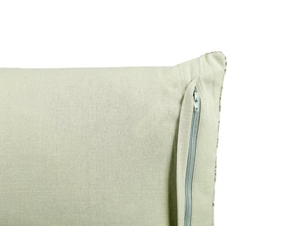 Pyntepude Grøn Velour Bomuld 45 x 45 cm Dekorativ Lille Firkantet Sofapude til Stuen Blomster Mønster Pude til Soveværelse Tilbehør
