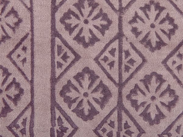 Pyntepude Lyserød Velour Bomuld 45 x 45 cm Dekorativ Lille Firkantet Sofapude til Stuen Mønstret Pude til Soveværelse Tilbehør