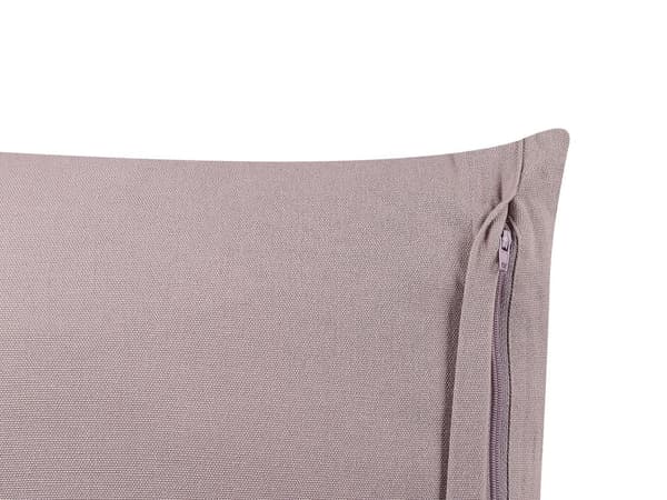 Pyntepude Lyserød Velour Bomuld 45 x 45 cm Dekorativ Lille Firkantet Sofapude til Stuen Mønstret Pude til Soveværelse Tilbehør