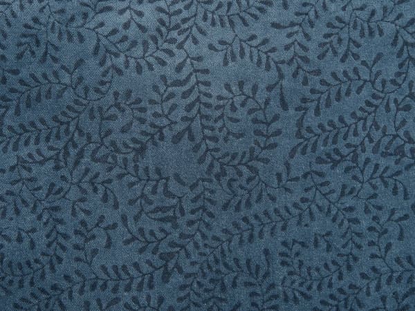 Pyntepuder Mørkeblå Velour Bomuld Sæt 45 x 45 cm Dekorative Små Firkantede Sofapuder til Stuen Blomster Mønstret Puder Soveværelse Tilbehør