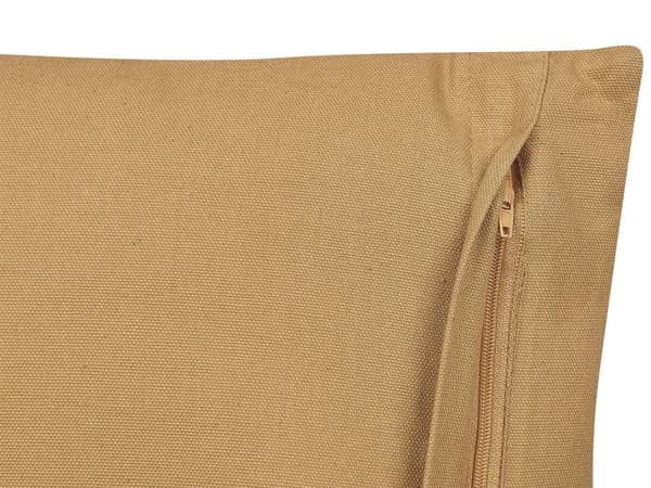 Pyntepude Beige Hvid Bomuld 45 x 45 cm Lille Flot Firkantet Blød Sofapude til Stuen Mønstret Pude til Sengen Boho Retro Tilbehør Soveværelse