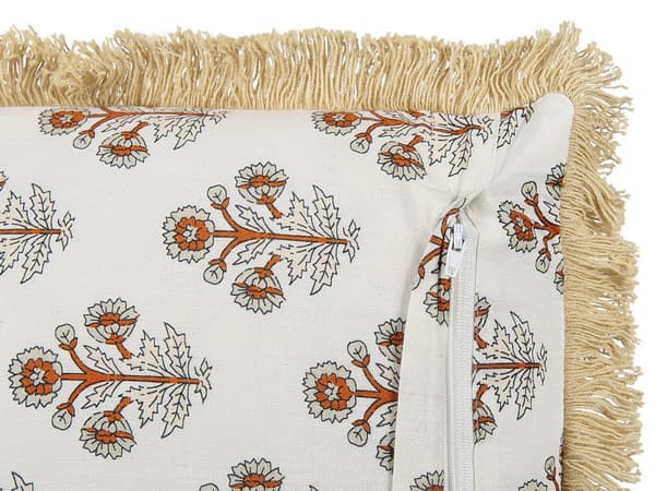 Pyntepude Multifarvet Bomuld 45 x 45 cm Lille Flot Firkantet Blød Sofapude til Stuen Blomstret Pude til Sengen Boho Retro Tilbehør Soveværelse