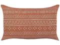 Pikkukuva 4 / 7: Koristetyyny oranssi puuvilla 35 x 55 cm 2 kpl geometrinen kuvio boho-tyyli