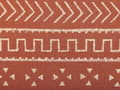 Pikkukuva 7 / 7: Koristetyyny oranssi puuvilla 35 x 55 cm 2 kpl geometrinen kuvio boho-tyyli