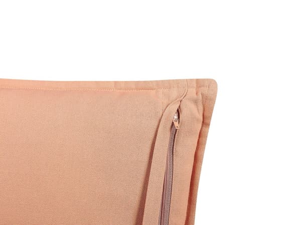 Dekorativ pude lyserød velour 45 x 45 cm diamantmønster blok trykt Boho dekorationstilbehør