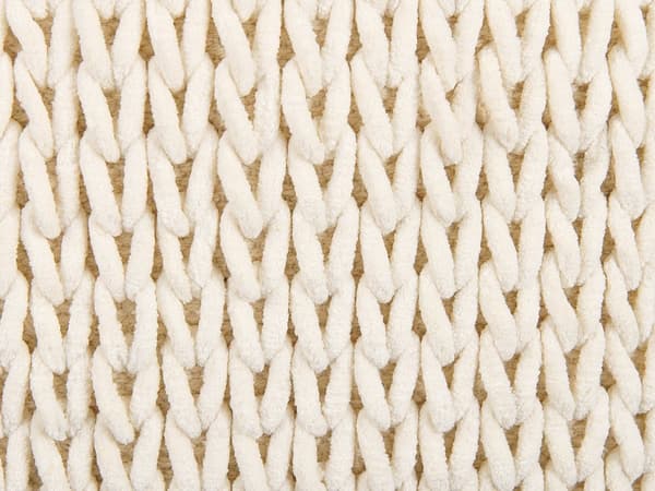 Koristetyyny beige 45 x 45 x 14 cm puuvilla polyesteri 2 kpl punottu neliö boho