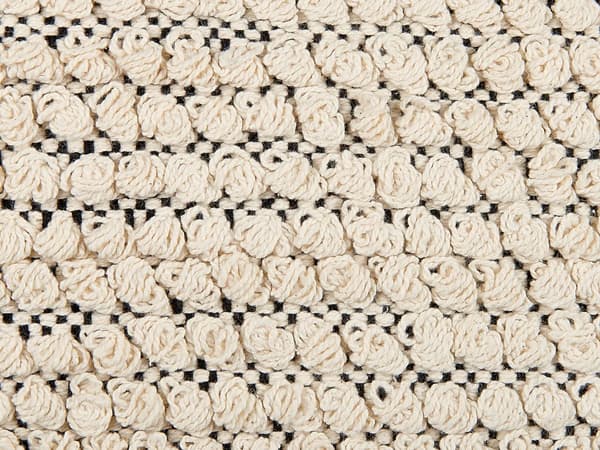 Sæt med 2 Pyntepuder Beige Bomuld 45 x 45 cm Håndlavet Boho Dekorationstilbehør