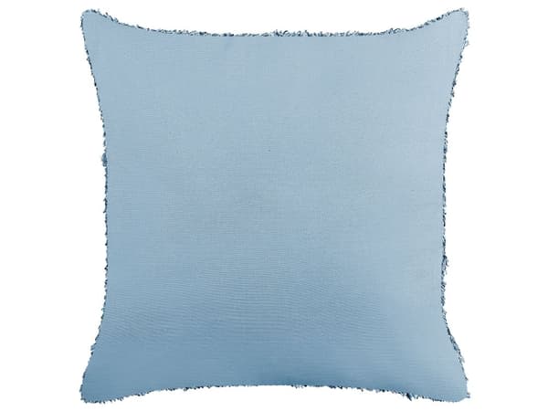 Sæt med 2 Pyntepuder Blå Bomuld 45 x 45 cm Geometrisk Mønster Boho Dekorationstilbehør