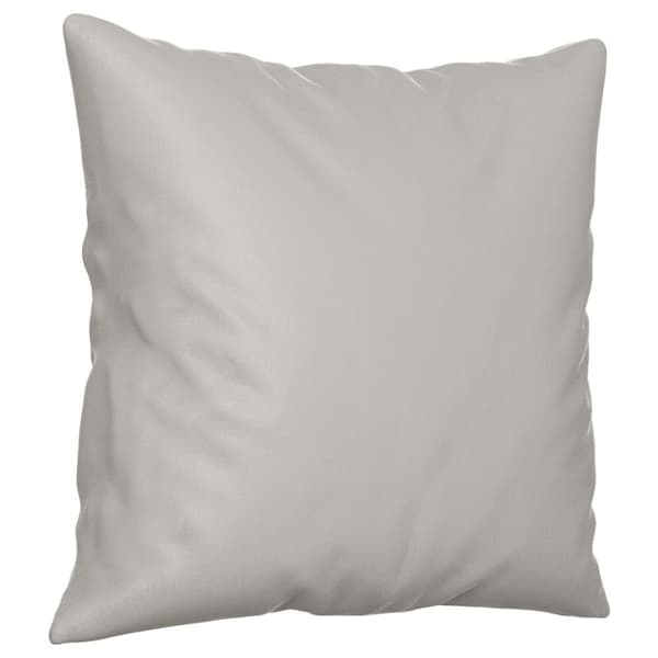 vidaXL Prydnadskuddar 2 st ljusgrå 40x40 cm mikrofibertyg
