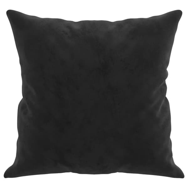 vidaXL Prydnadskuddar 2 st svart 40x40 cm sammet