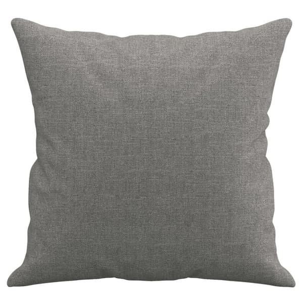 vidaXL Prydnadskuddar 2 st mörkgrå 40x40 cm tyg