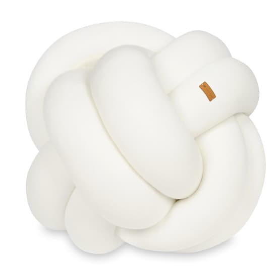Kudde - Knutkudde - 30X30 Cm Cream