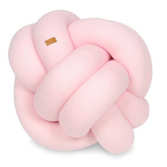 Pude - Knudepude - 30X30 Cm Lys pink