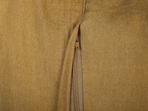 Sæt med 2 Puder Multifarvet Jute og Uld 45 x 45 cm Orientalsk Mønster Kilim Stil Udvaskede Jordfarver
