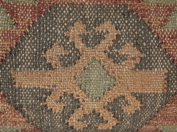 Koristetyyny monivärinen 45 x 45 x 10 cm juutti puuvilla villa geometrinen kuvio 2 kpl retro boho