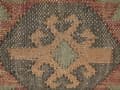 Miniatyrbillede 7 af 7: Pyntepuder Multifarvet Jute Uld Sæt 30 x 50 cm Strikket Kelim Sofapuder Boho Marokkansk Orientalsk Design Gavlpuder til Stuen Seng